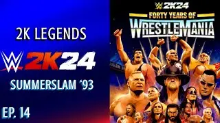 WWE 2K LEGENDS - SUMMERSLAM '93 - EP. 14 (PS5 Gameplay)