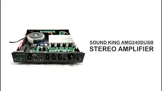 Sound king AMG240DUSB 2CH STEREO KARAOKE AMPLIFIER