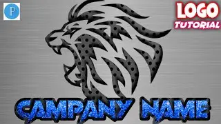 How to make LION LOGO// PIXELLAB tutorial easy and simple.