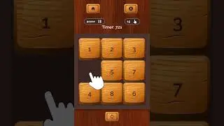 Flutter number slide puzzle