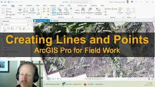 Creating Lines and adding Points along it in ArcGIS Pro