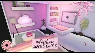 Pink Tiny Home Speed Build || adopt me || Roblox yo