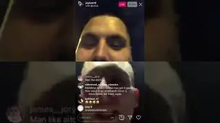 aitch and jaykae drunk on instagram live