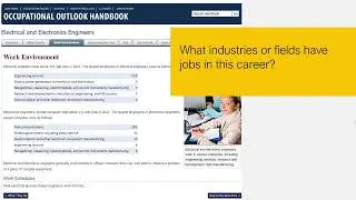Occupational Outlook Handbook