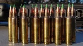 5.56mm NATO Green Tip:  200 Yd Accuracy and 