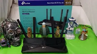 Обзор интеллектуального WiFi-маршрутизатора TP-Link AX1500, тест скорости, разборка и настройка. ...