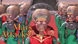 The Martian: Mars Attacks! (1996) - American science fiction comedy film | Andy Movie Recap