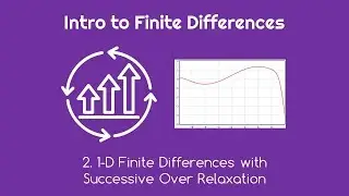 Intro to Finite Differences 2 1-D Finite Differences with Successive Over Relaxation