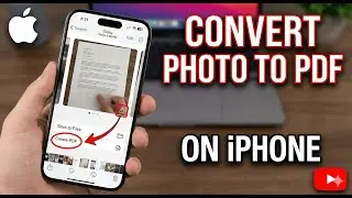 How to Convert Photo to PDF on iPhone (No Apps Needed!)