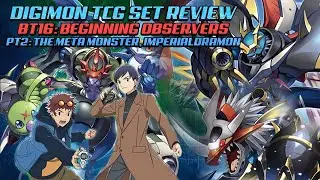 Digimon TCG | Обзор набора BT16 &mdash; Часть 2: Мета-монстр, Империадрамон!