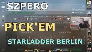 SZPERO PICK'EM - StarLadder Berlin 2019 - Challengers Stage
