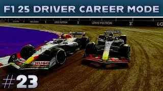 Battling Red Bull F1 25 driver career mode part 23 Canada