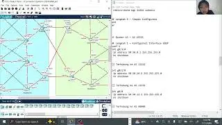 PART 6 Konfigurasi IP, BGP, REGION 1 & 3, dan Nat Overload