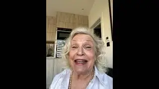 Sandra Dickinson (Thunderbirds Are Go) wishing me a Happy Birthday