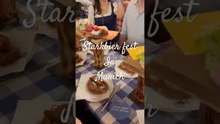 One of the best festivals in Germany🍺 #germany #festival #beer #germanfestival #starkbierfest