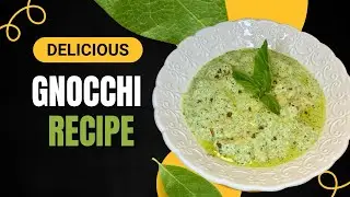 🍝 Creamy Spinach Ricotta Gnocchi (No Cream, High-Protein & Easy!) Ready in just 5 to 10 minutes💚