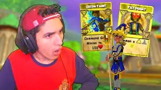 Wizard101 Cosmic (140) Myth PvP: *НОВОЕ* заклинание насмешки над големом НЕ РАБОТАЕТ в PvP!