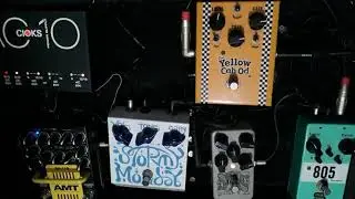 Compara&ccedil;&atilde;o de pedais de overdrive