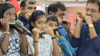Om Jai Jagdish hare harmonica group performance