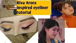 Riva Arora inspired eyeliner tutorial/ #eyeliner #hacks