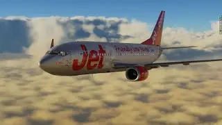 Leeds - Menorca || Night time flight || IGEX 737-300 (G-GDFT) Jet2 || AI ATC SAY INTENTIONS!