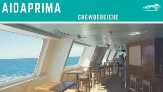 AIDAprima Crew Areas Tour ✅ (AIDAperla Behind the Scenes)