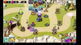 CAVERN CLASH! GARDEN! Castle Creeps TD! Tower Defense Gameplay on Android/iOs HD