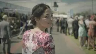 Jessica Gomes in a David Jones Spring Racing Fashion Film