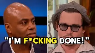Johnny Depp EXPLODES On Entertainment Tonight After Heated Confrontation With Kevin Frazier.