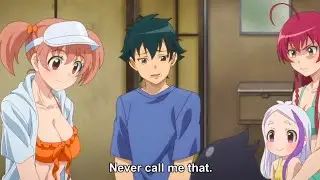 Satan peep 😂 #anime #devilisaparttimer #funnymoments