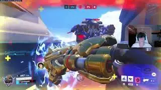 Overwatch 2 Rank 1 Doomfist Cartifan Playing On Ilios = Easy Win