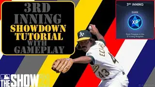 3RD INNING SHOWDOWN TUTORIAL WITH GAMEPLAY VS DENNIS ECKERSLEY | MLB THE SHOW 21