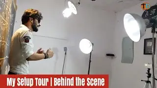 My Setup Tour | Behind the Scenes | My Room,Mic, Stand,Light | Technical Dost