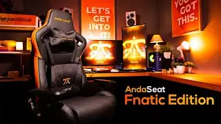 Anda Seat Fnatic Gaming Chair Review - The Most COMFORTABLE Gaming Chair I've Tried!