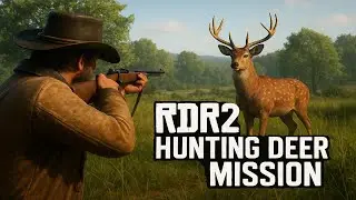 RDR2 - Hunting The Deer Mission | Arthur & Charles in the Snow | Red Dead Redemption 2 Gameplay