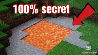 epic Minecraft lava pit house tutorial- 100% secret