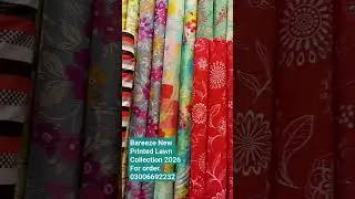 Bareeze New printed Eid Collection volume.1 #bareeze #bareezesuits