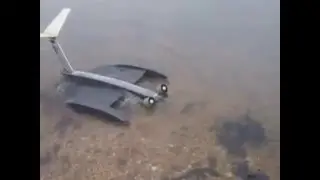 Wing In Ground UAV with membrane wings: By Robert Bleischwitz