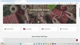 Интернет-магазин подарков - исходный код проекта на Python Django