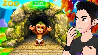 &iquest;Puedo ESCAPAR del ZOO? (I Am Monkey)