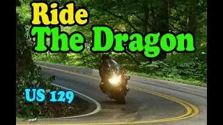 Tail of the Dragon - US 129 - The Dragon - Deals Gap on BMW R1200 RT