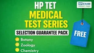 🎯 HP TET MEDICAL Test Series📘 Botany & Zoology   Part 1