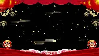 2021 festive universal new year border video material