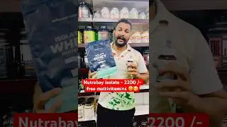 Nutrabay raw isolate reviews 🔥|Nutrabay whey protein reviews| us supplements |muscle recovery sale