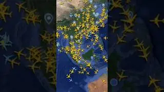 FLIGHT RADAR #shorts #airtrafficcontrol