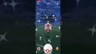 SHINY TAPU LELE *CAUGHT* IN POK&Eacute;MON GO