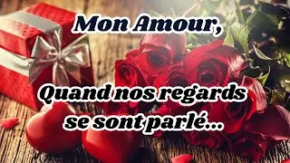 Quand nos regards se sont parlé ❤️ Message pour toi ❤️