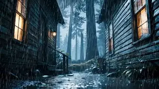 End Sleepless Nights in 3 Minutes with Growling Rain & Shrill Thunder on Rickety Tin Roof at Night