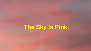 Tâm Châu Michelle- THE SKY IS PINK TODAY at 5:30PM on Wed 1/14/26 in California. It’s so beautiful .