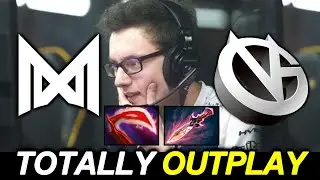 NIGMA vs VG &mdash; Totally Outplay with Right Click Build Monster